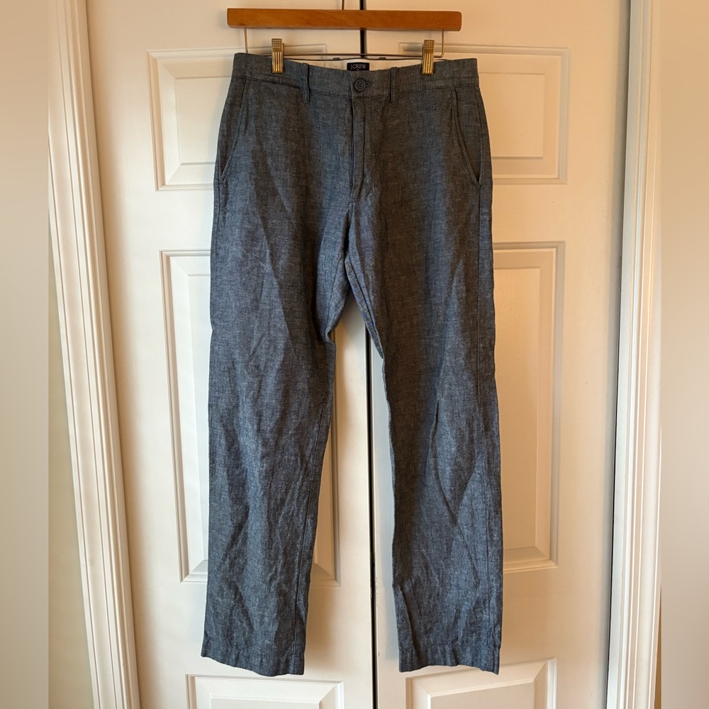 J. Crew The Sutton Men's Charcoal Gray Chinos